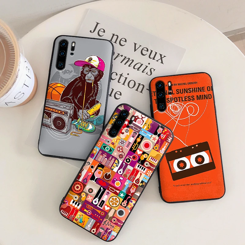 Для huawei honor 7A 9X Pro 7C 5.99IN 7X 8X 8C NOTE 10 VIEW 20 8 9 lite мягкая ТПУ задняя крышка ностальгия