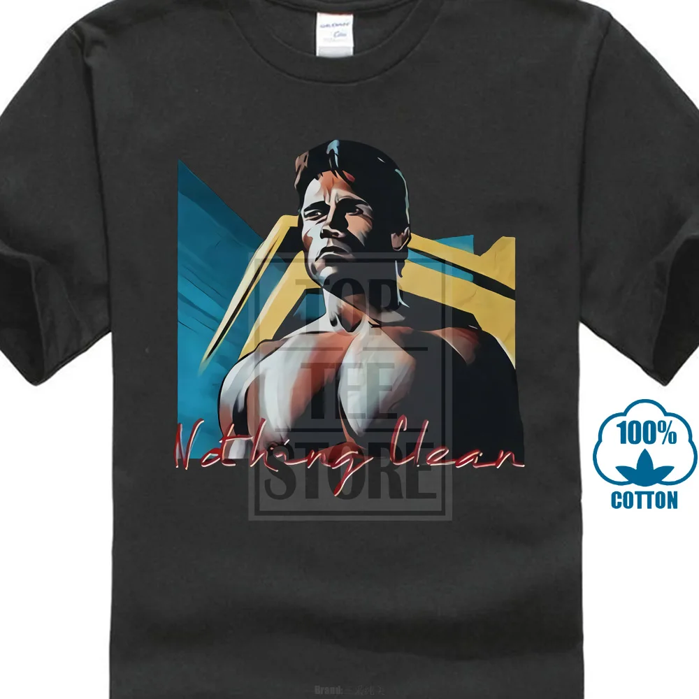 The Terminator T Shirt 1984 Арнольд Шварценеггер фигурка Vhs Laserdisc 011637 | Мужская одежда