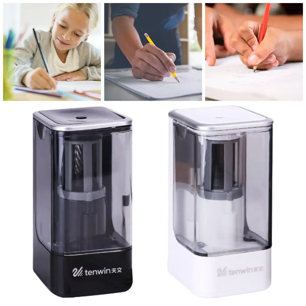 Электрическая точилка для карандашей автоматическая остановка адаптер