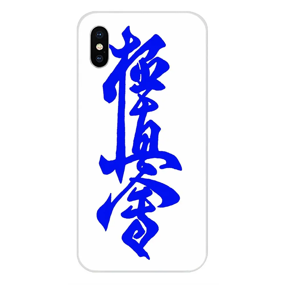 as picture Мягкий Силиконовый ТПУ Прозрачный чехол для крышки корпуса Kyokushin для Apple IPhone X XS Max XR 4 4s 5 5C 5S SE 6 6S 7 8 Plus - Цвет: as picture