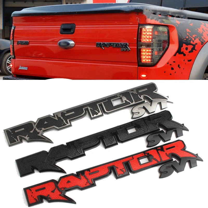 Автомобильная задняя боковая Наклейка для Ford RAPTOR SVT Logo F150 F250 F350 F450 F550 F650 F750 Kuga
