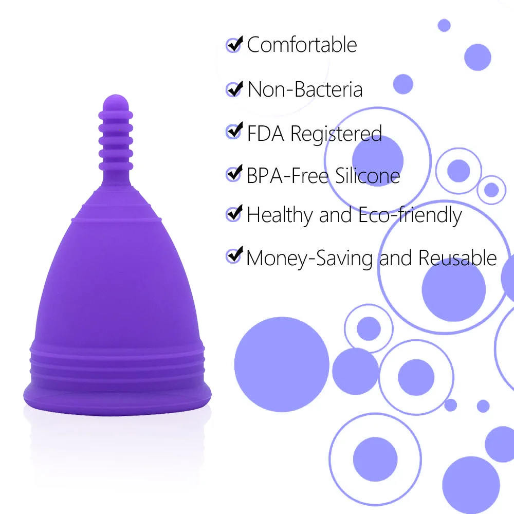 Многоразовая менструальная чаша 20/25 мл женская гигиеническая Силиконовая