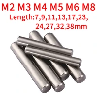 m2 m3 m4 m5 m6 m8 cylindrical pin locating dowel 304 stainless steel length 79111317192324273238