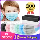 Детская одноразовая медицинская маска, Детские противопылевые защитные маски для лица, Нетканые 3-слойные защитные хирургические маски для лица, безопасные дышащие