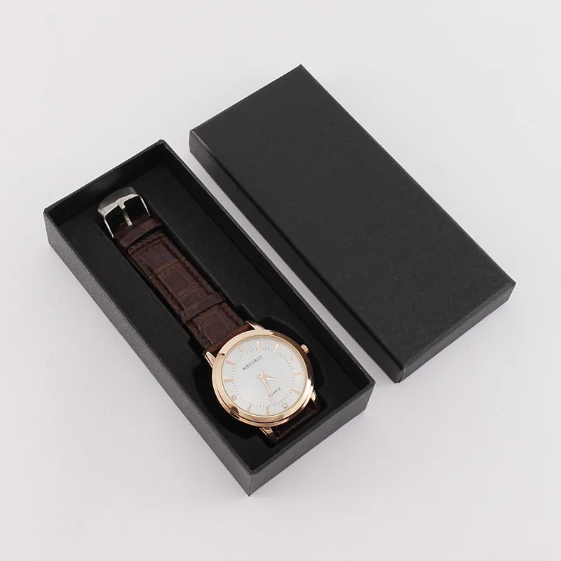 

MREURIO Men's Women's Watch Big Dial Quartz Luxury Leather Best Selling Male Female Wrist Watches Lovers Couple Fashion Clock