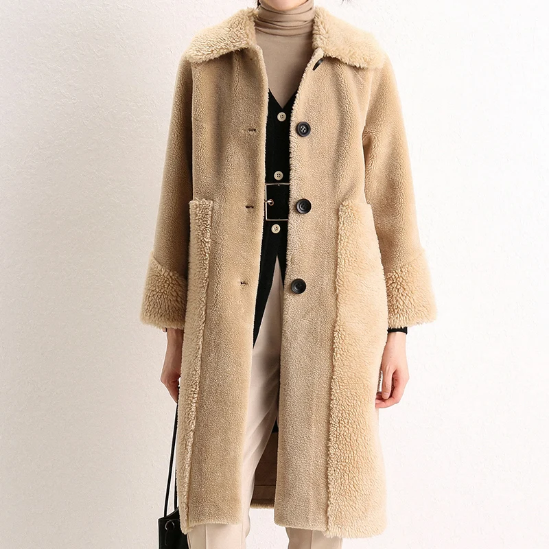 2019 осень и зима новое женское бархатное пальто свободного кроя высокого качества