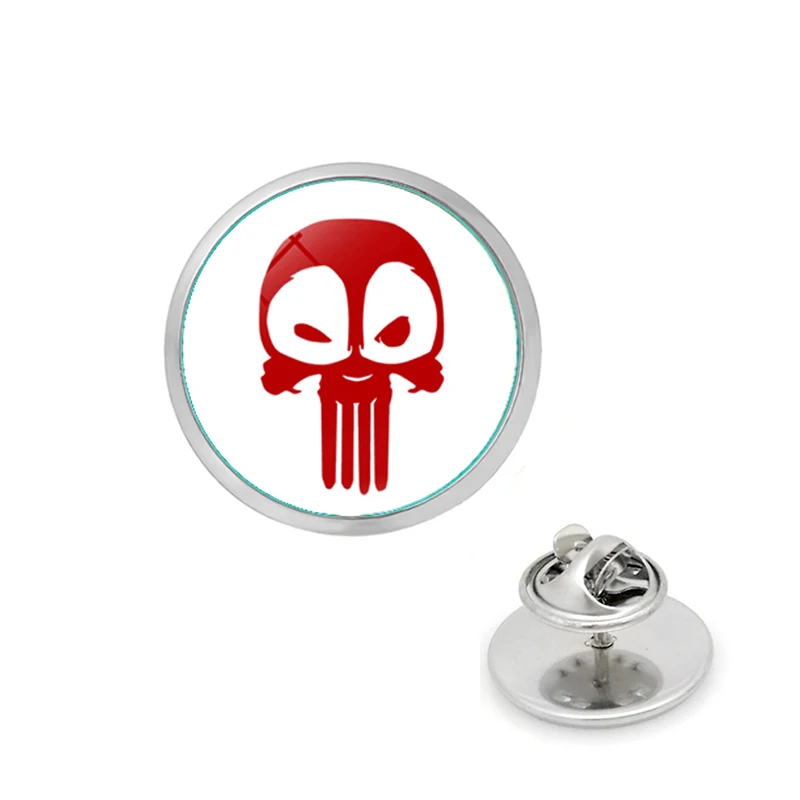 Avengers Brooches Pins Thor Flash Captain America Superman Deadpool Batman Black Panther Pin Men Coat Jewelry | Украшения и