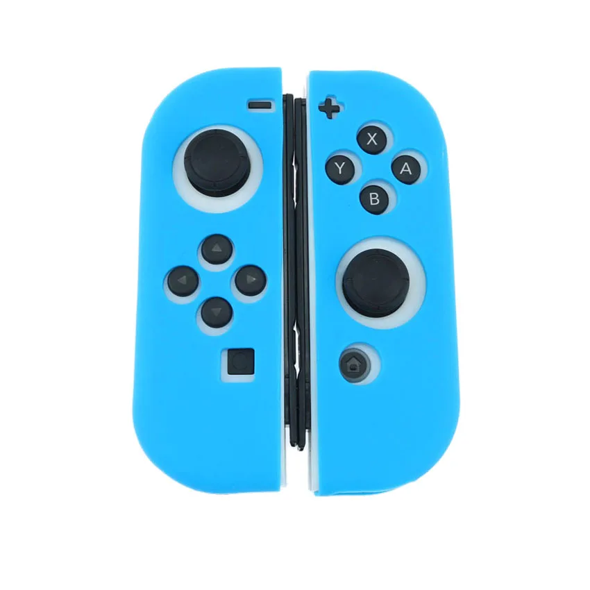 C-C Мягкий чехол YuXi для nyd Switch JOY CON силиконовый защитный чехол для NAND JOY-CON Противоскользящий защитный чехол - Цвет: C-C
