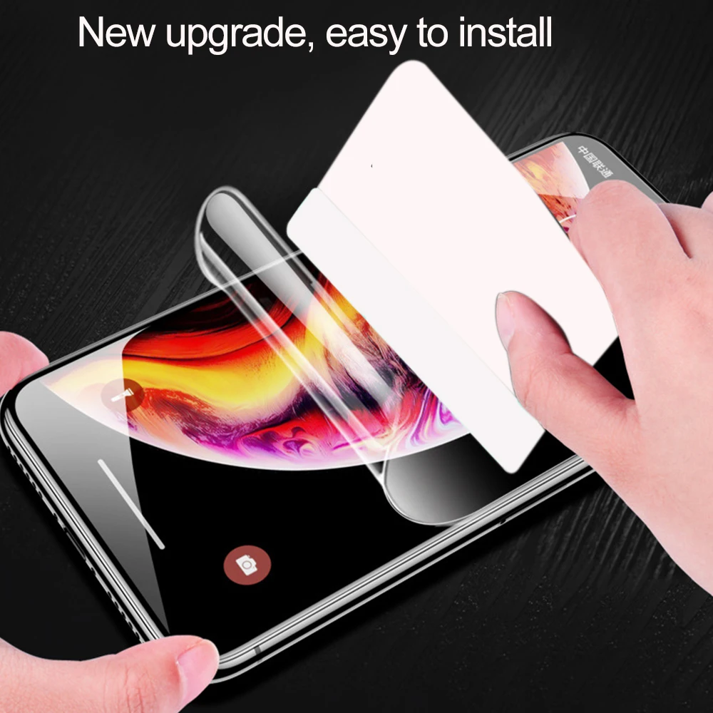 Гидрогелевая Передняя пленка для Samsung Galaxy J7 2015 невидимая Защитная экрана мягкая