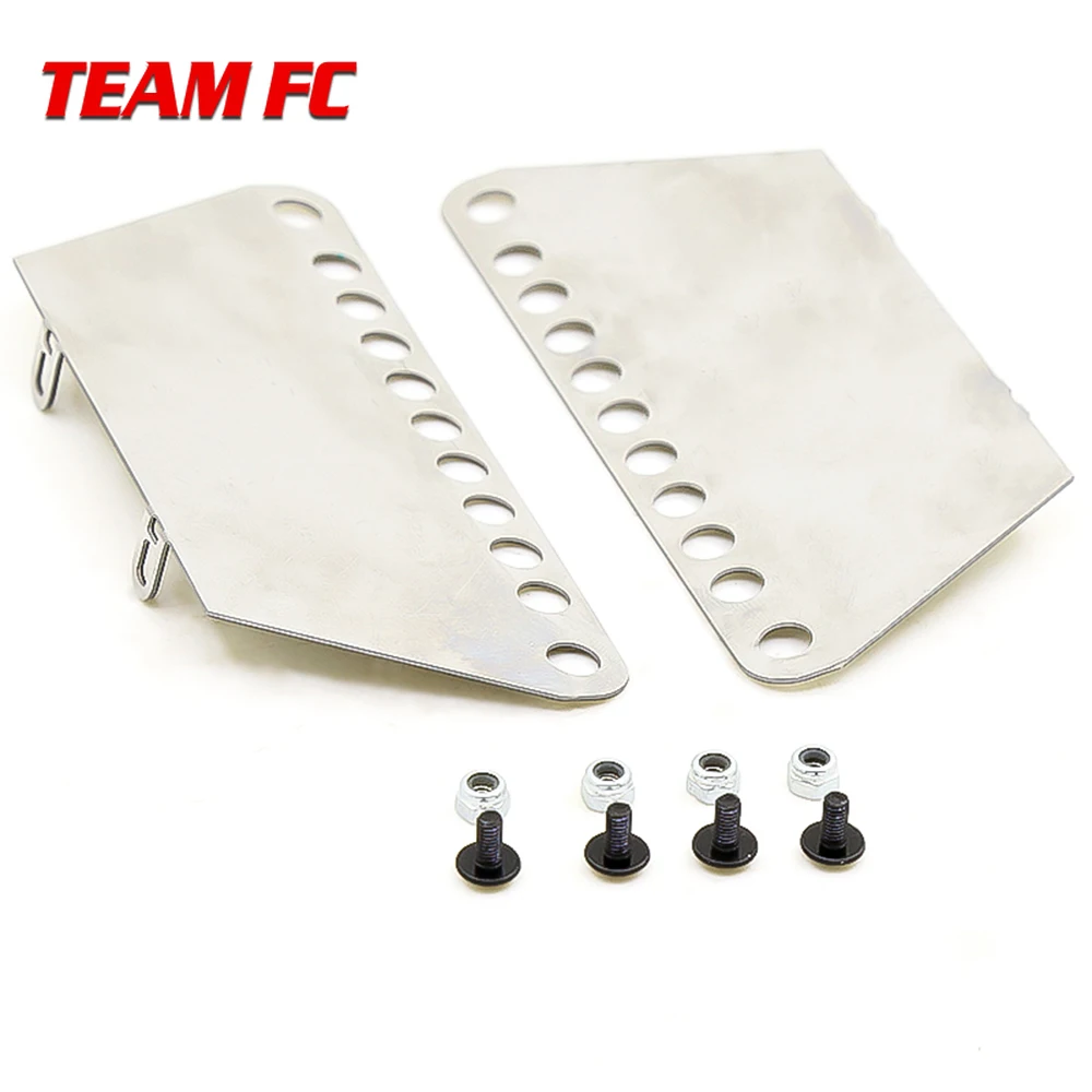 

1set Metal Side Pedal Foot Plate Footstep Balance Brow for RC Car Model D90 D91 Defender Upgrade Modify Spare Parts