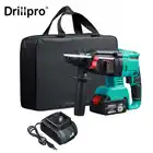 Бесщеточный Электрический перфоратор перезаряжаемый многофункциональный электрический перфоратор ударный Перфоратор с аккумулятором и зарядным устройством
