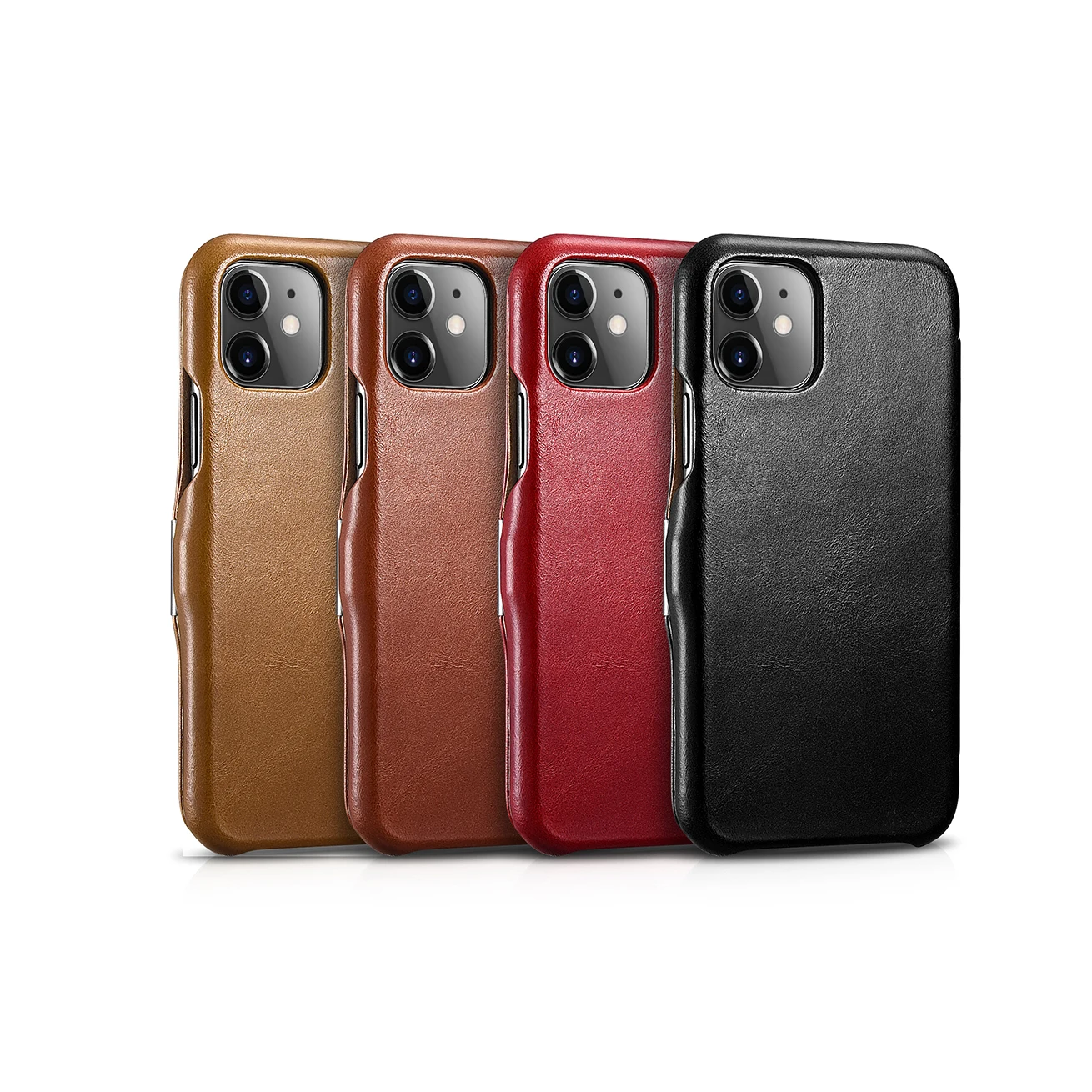 ICARER высокое качество премиум натуральная Кожа винтажный откидной Чехол для iPhone 11 кожаный флип чехол 6,1 дюймов