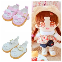 5cm retro leather shoes for dolls bjd toy casual boots 16 gym sneakers for exo 20cm korea kpop plush dolls accessorries
