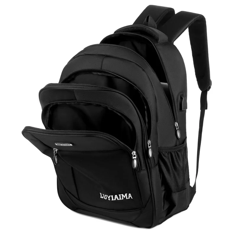 new casual waterproof oxford laptop backpack men travel for teenagers high quality backpacks school large capacity hot sale bag free global shipping