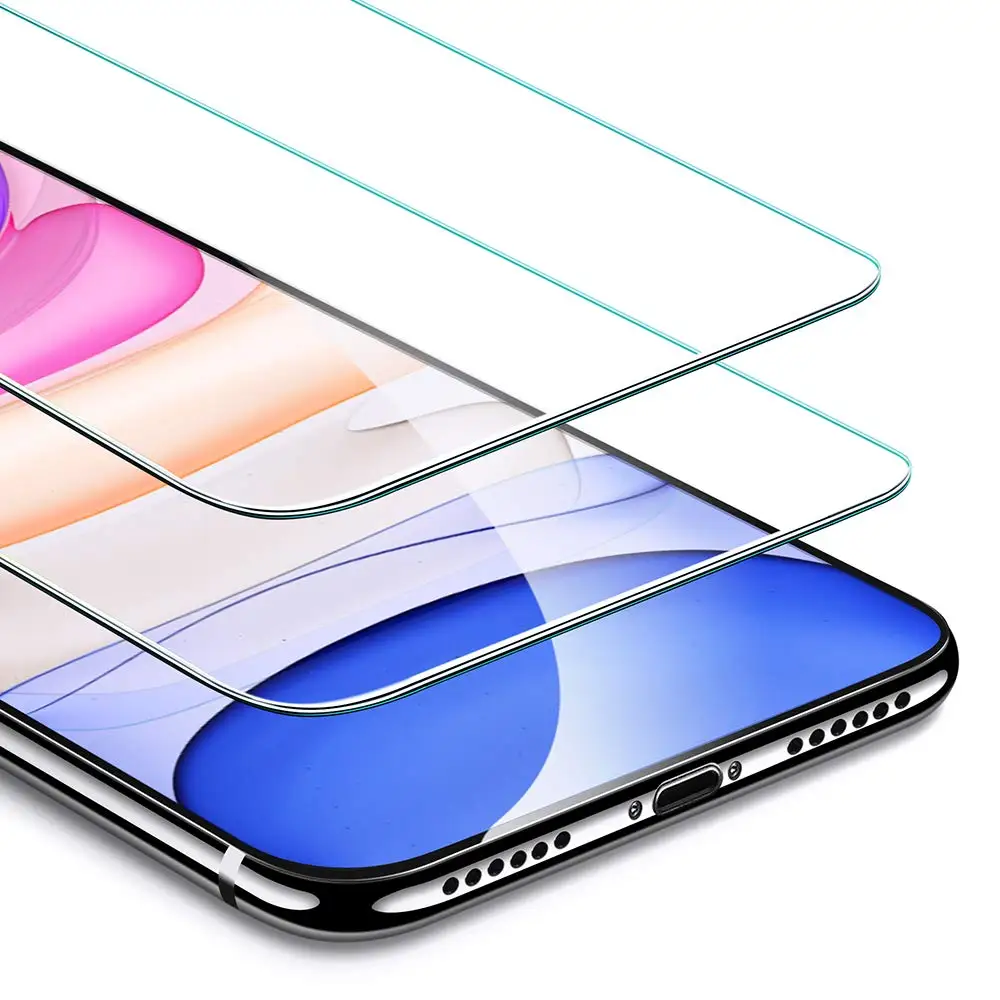 

Screen Protector Compatible for iPhone 11 Pro 2019[2 Pack] [Easy Installation] [Case Friendly],Tempered Glass Screen Protector