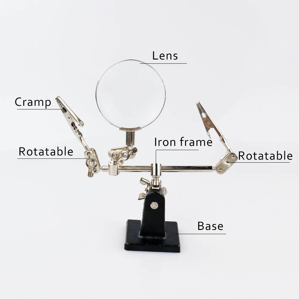 3 в 1 увеличительное стекло|magnifier soldering|magnifying glasswelding magnifying glass |