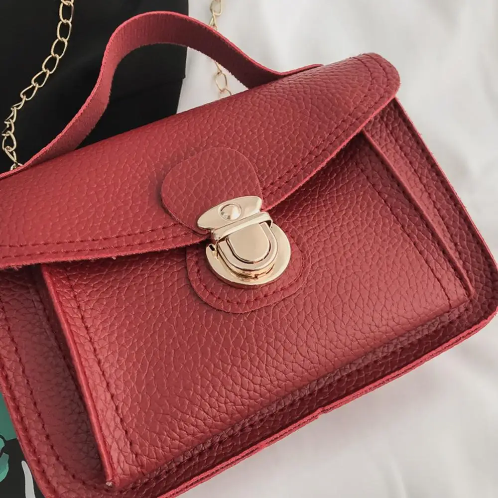 

Women Ladies Bags Crossbody Messenger Handbag Totes Shoulder Fashion Solid Simple Fashionable Wild Leather Temperament H1