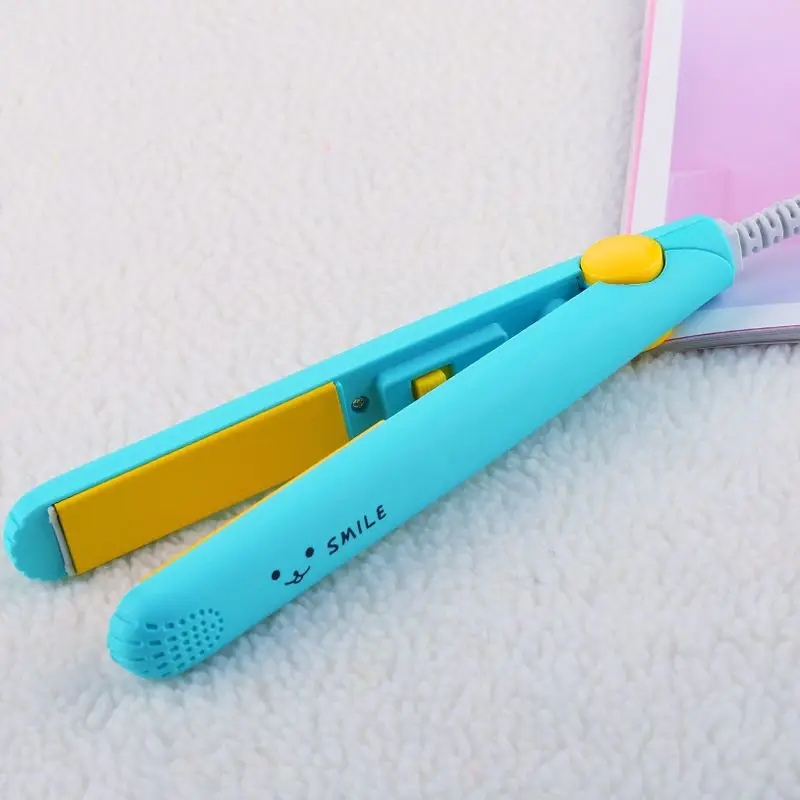 Новинка 2019 мини выпрямитель для волос плоский утюжок завивки бороды гребень