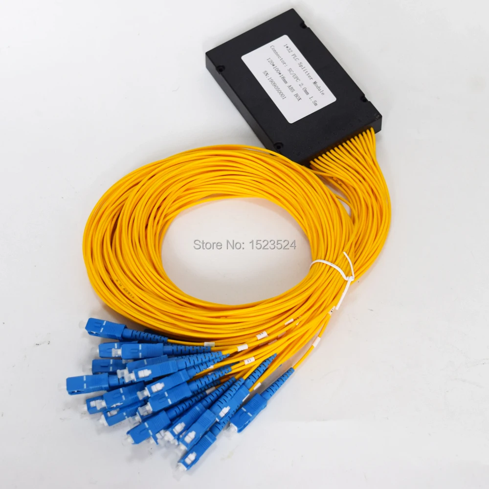 Бесплатная доставка GPON EPON 2 0 мм 1x32 ABS коробка 1 32 SC/UPC Волоконно Оптический PLC