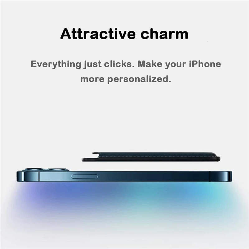 

Magnetic Wallet Card Solt Bag for iPhone 12 Pro Max Mini Magnet Fashion Cards Holder for iPhone 12 Mini Fundas Coque Luxury Case