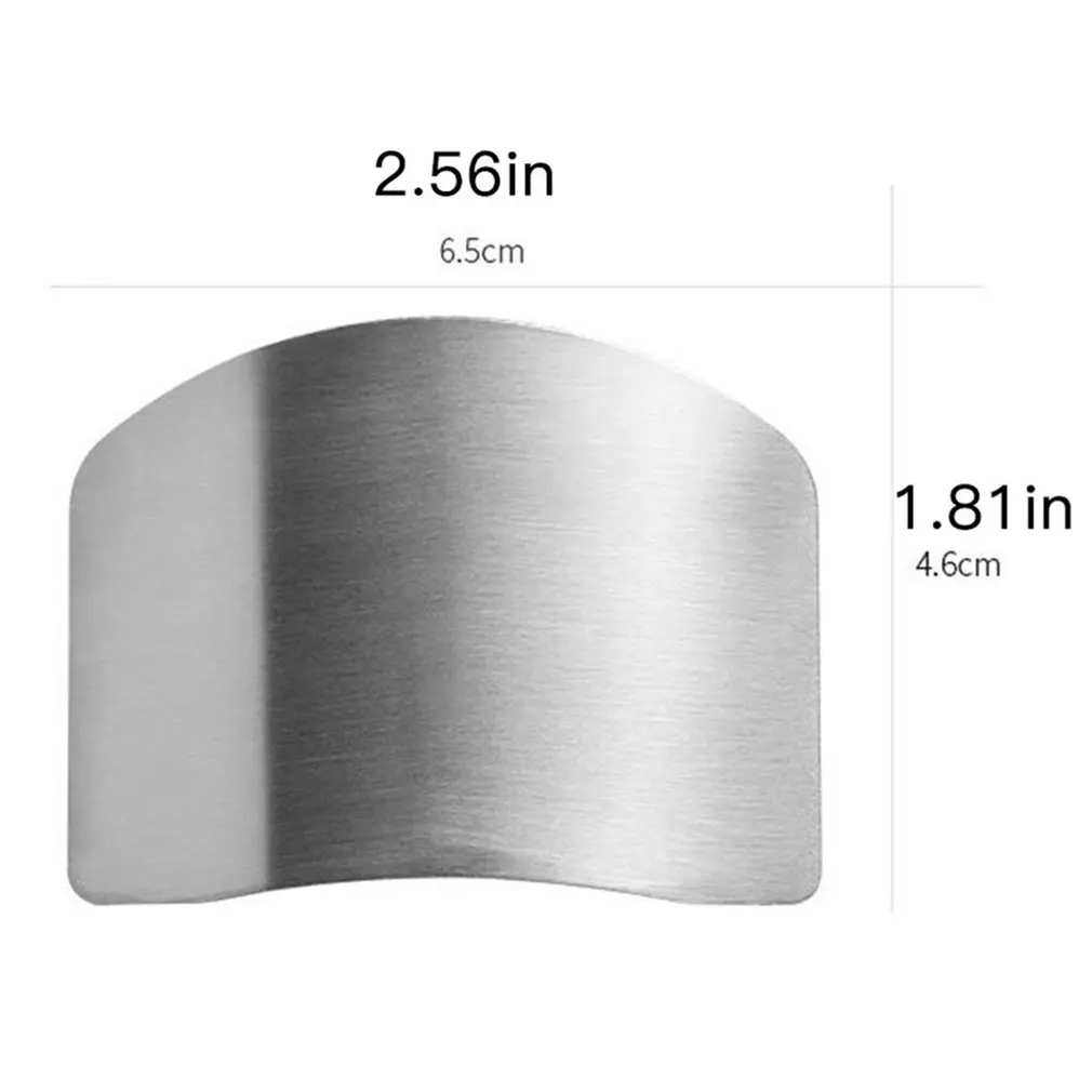 

Finger Guard Finger Hand Cut Hand Protector Knife Cut Finger Tool Adjustable Stainless Steel Kitchen Tool