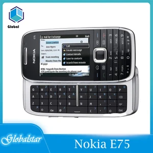 nokia e75 refurbished original unlocked nokia e75 slide 2 4 inch gsm 3g symbian mobile phone with a gps wifi fm free global shipping