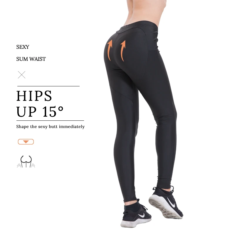 Спортивные Леггинсы штаны для йоги бега пуш-ап спортивные упражнений фитнеса