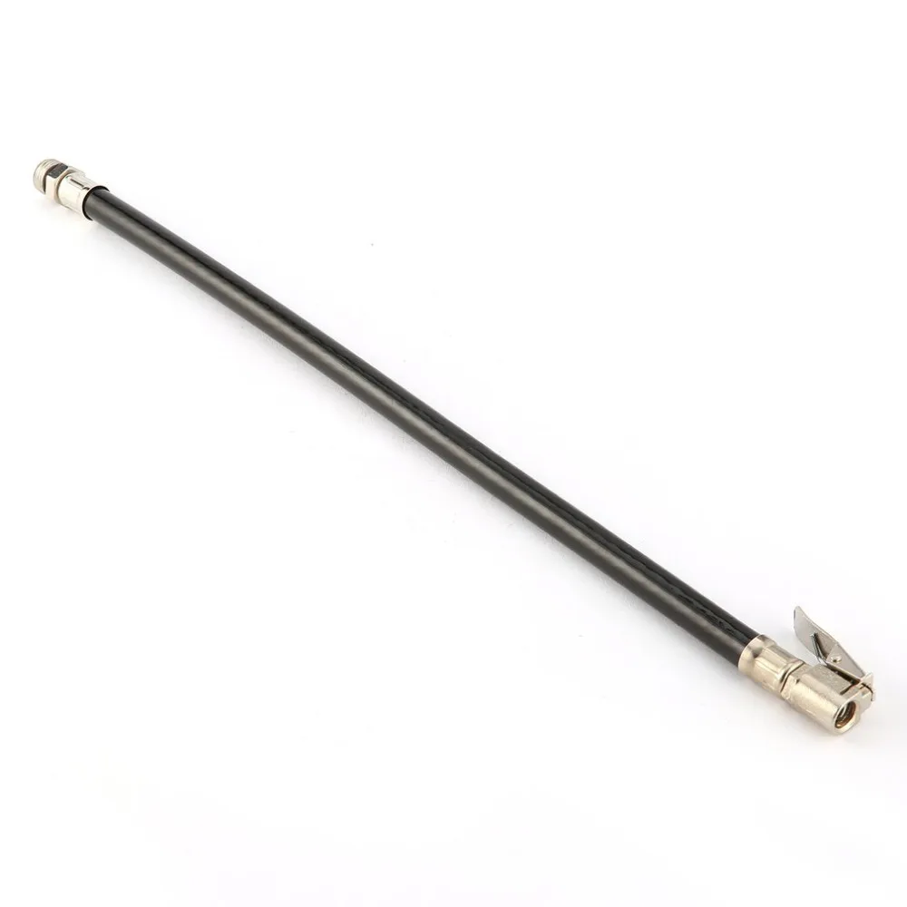 Черный Автомобильный шланг для накачивания шин авто мужской резьбовой резиновый