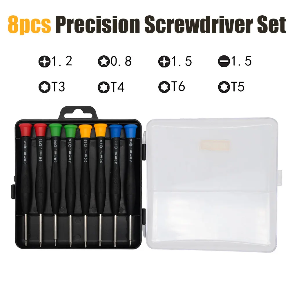 

New 8 in 1 Precision Mini Pocket Repair Tools Screwdriver Set For Cell Phone PC