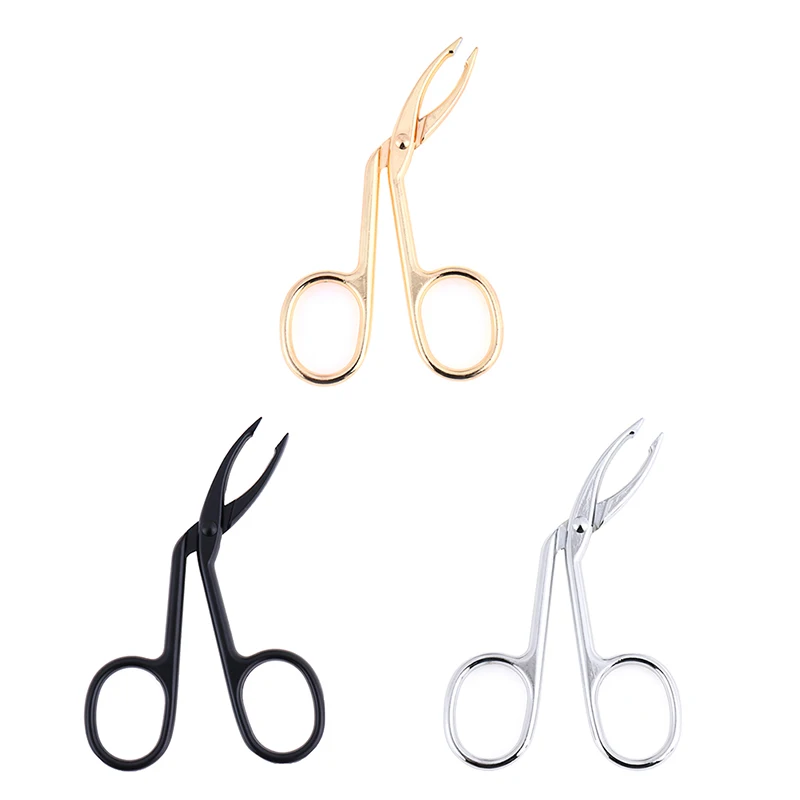 1pcs Professional Eyes Cosmetic Tool Eyebrow Tweezer Face Hair Removal Stainless Steel Tweezers For Hair Removal Face