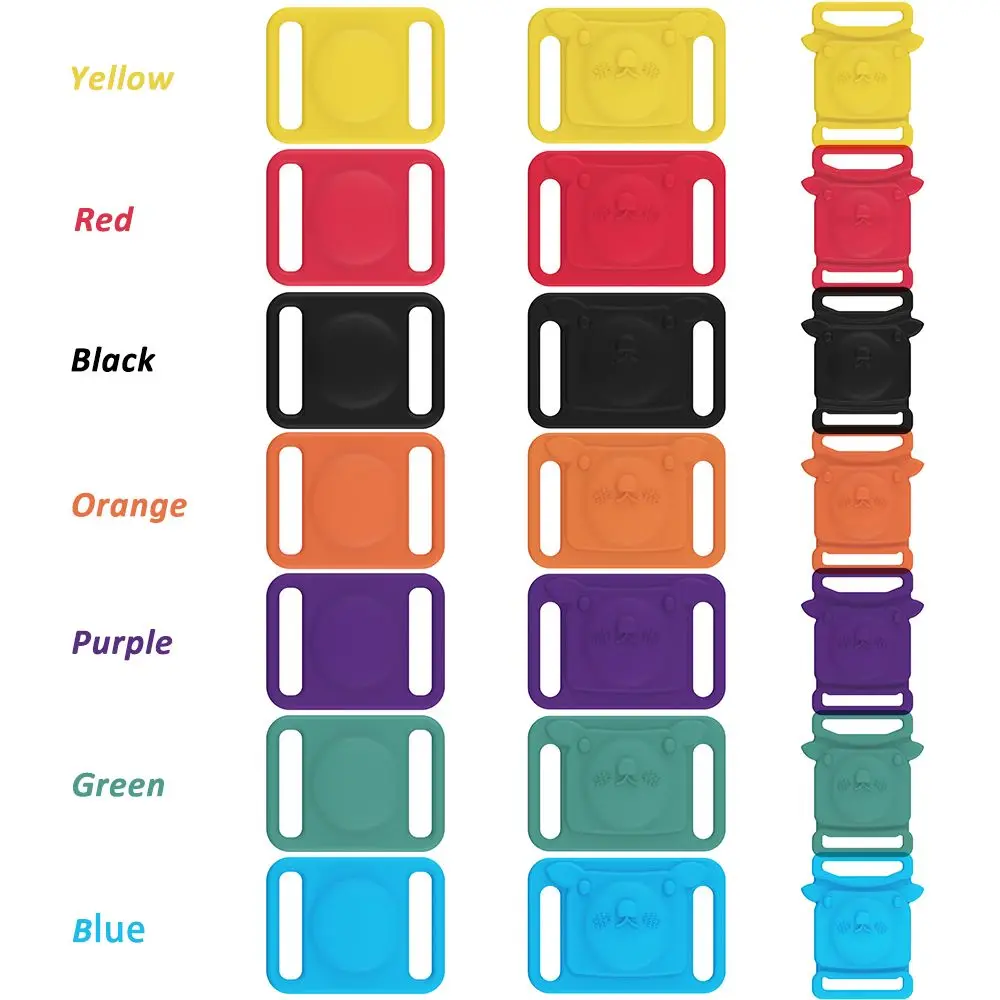 Силиконовый защитный чехол для домашних животных Apple airtag GPS Finder Anti-lost Device ошейник