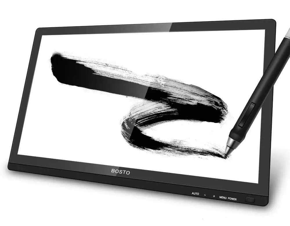 Графический планшет 8192 уровней ручка монитор ips lcd HD Рисование дисплей 21 5 Дюймов |
