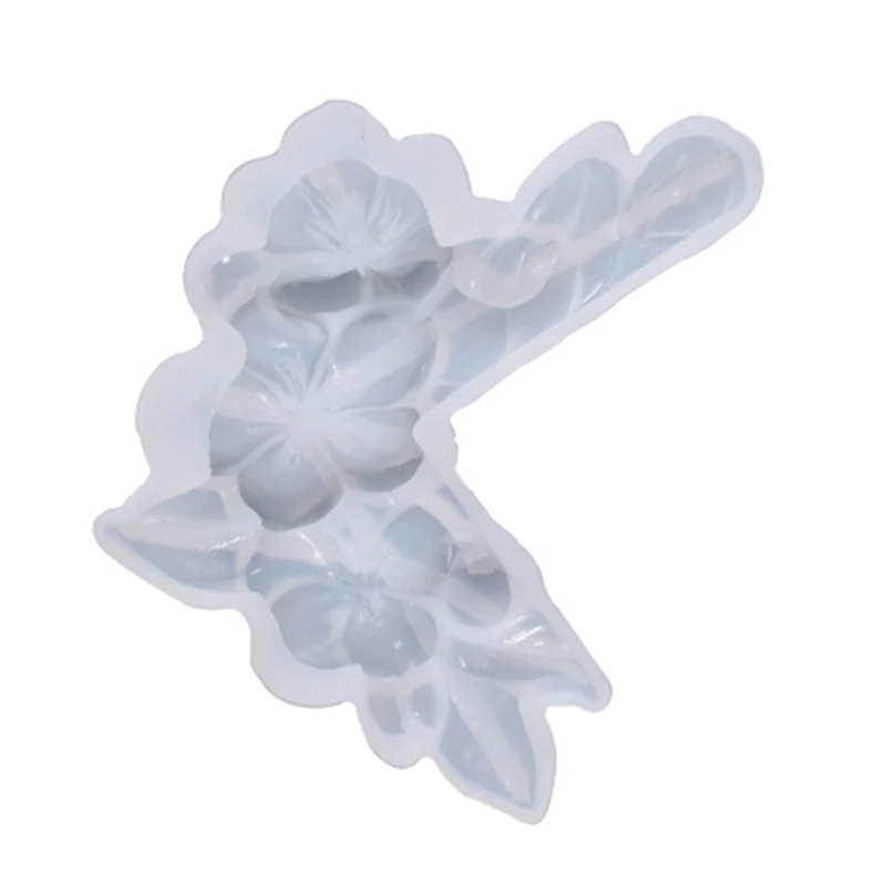 

Flower Switch Panel Decoration Crystal Epoxy Resin Mold Silicone Mould DIY Crafts Home Ornaments Casting Tools R2LE