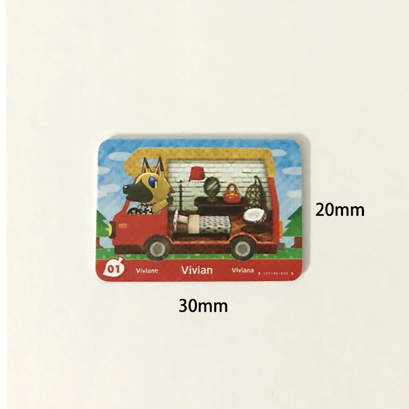 

400PCS/set 001-400 Welcome Amxxbo Series Card Work For Animal Croxxing New Leaf NFC Tag House Card RV Ntag215