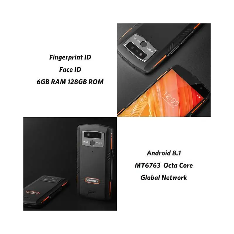 Смартфон LEAGOO X Rover IP68 защищенный 6 ГБ ОЗУ 128 Гб ПЗУ 4G LTE 5 72 дюйма Android 8 1 Восьмиядерный