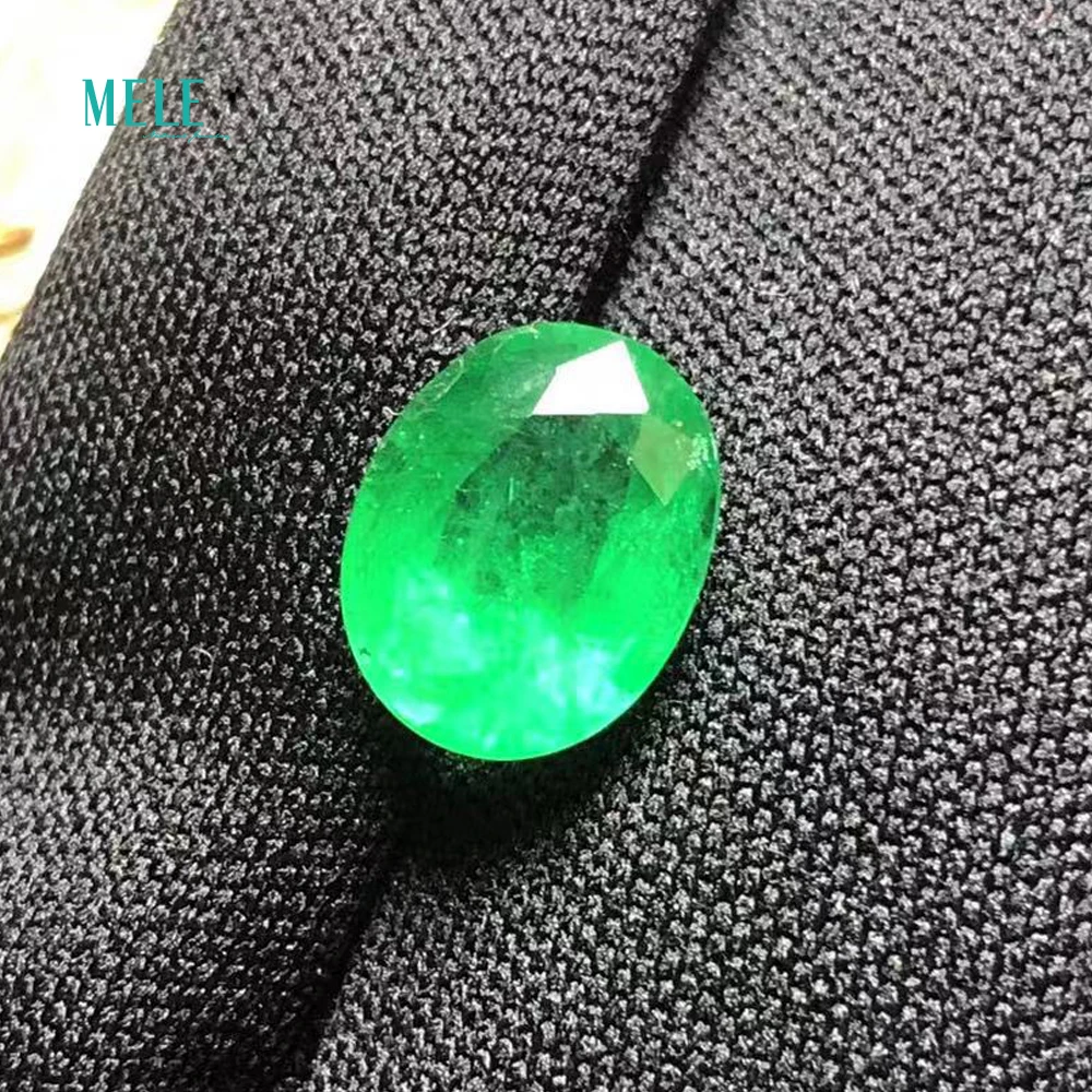 Натуральный изумруд 3.15ct эллипс 8 5*10 8*5 7 мм высокого класса пользовательское