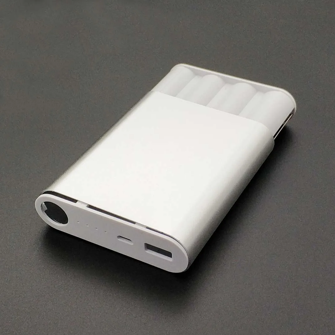 5 в 18650 а USB чехол для портативного зарядного устройства 4X зарядное устройство