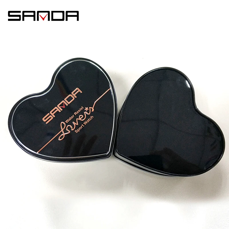 Сердце Шап пара Подарочная коробка высококлассная металлическая для часов