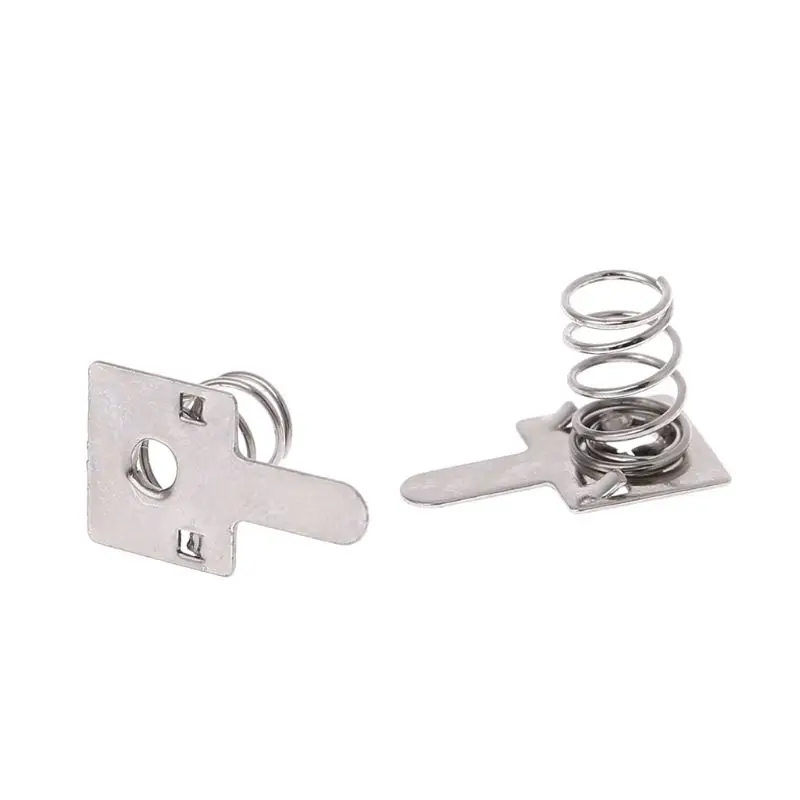 2020 Новый 100 шт металлический аккумулятор пружинный набор для AA AAA положительный