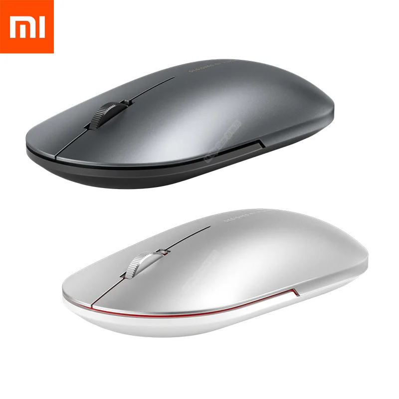 

Оригинальная Портативная Беспроводная игровая мышь Xiaomi, 1000 точек/дюйм, 2,4 ГГц, Bluetooth link, оптическая мышь, портативная металлическая мини-мышь