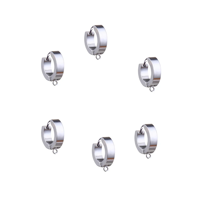 Зажимы Клипсы из нержавеющей стали для ювелирных изделий 5 шт./лот|Ювелирная