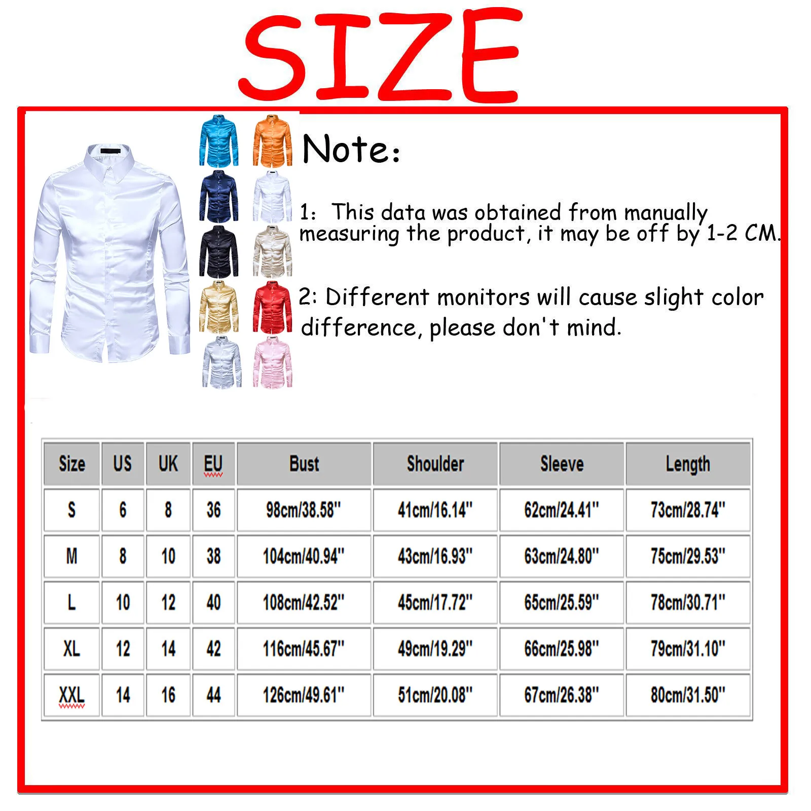 

Men's Fashion Solid Simple Wild Shirts Personality Casual Slim Long Sleeve Single Breasted Shirt 2021 Turn Down Collar Shirt Top