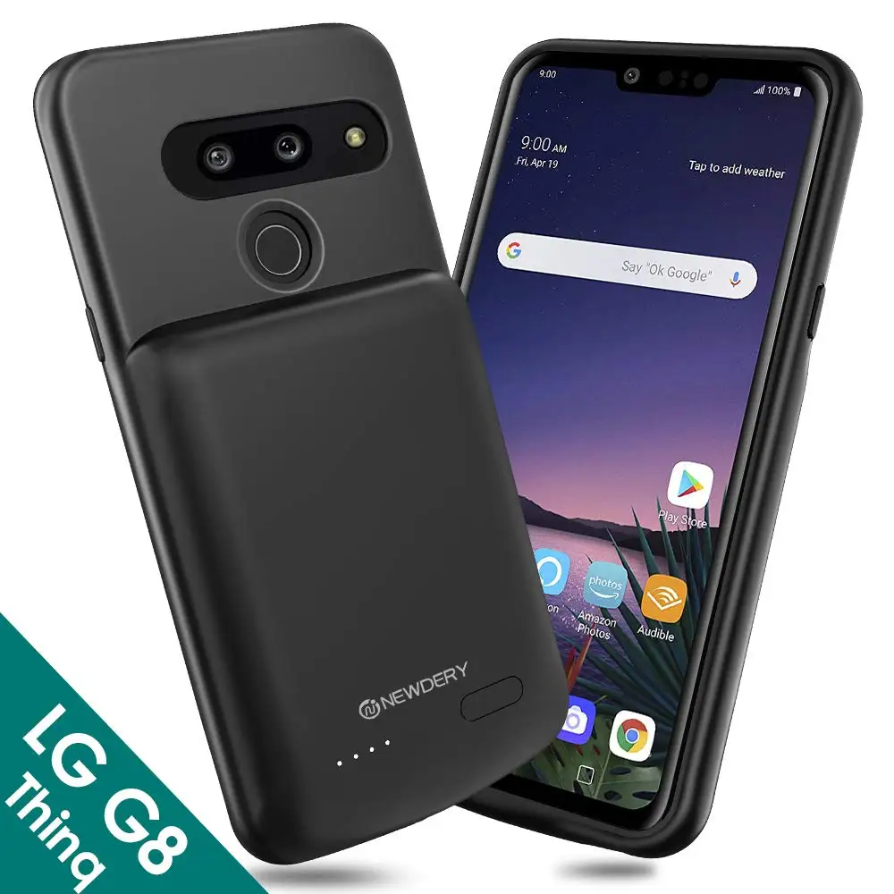 Новое поступление Подарочный чехол для батареи для LG G7 тонкий Q G7 plus G8 ThinQ чехол для зарядного устройства для LG G7 G8 ThinQ черный