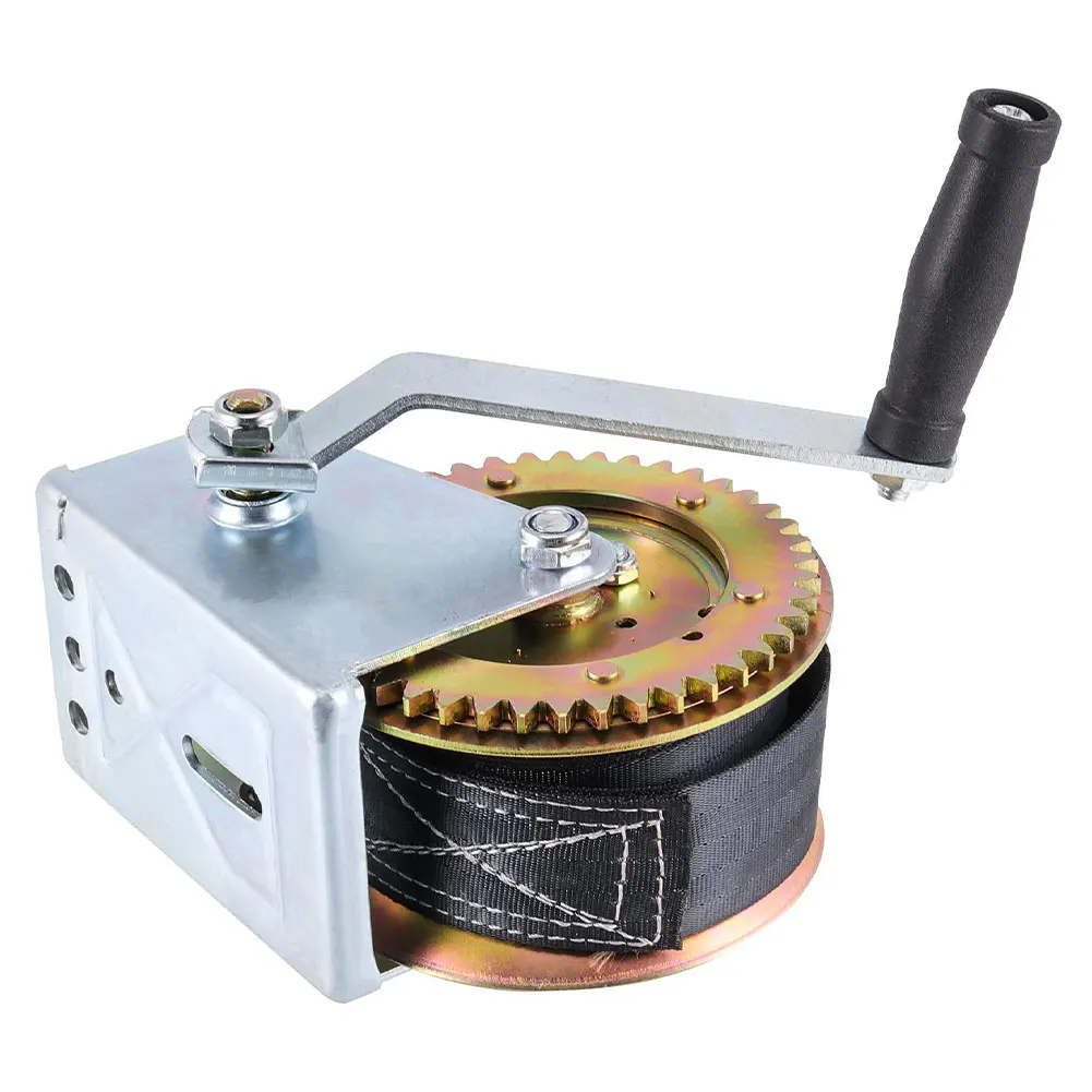 

Hand Winch 600lbw Heavy Duty Manual Boat Heavy-duty Steel Winch with Wire Rope Comfortable Touch Ergonomically Designed Handle