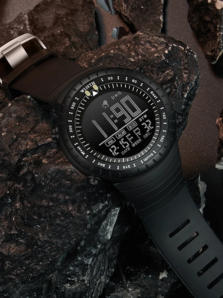 

New top brand military men's watch outdoor sports multifunctional electronic watch waterproof