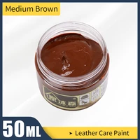leather care paint medium brown holes scratch cracks rips leather repair for bag shoes clothes leath