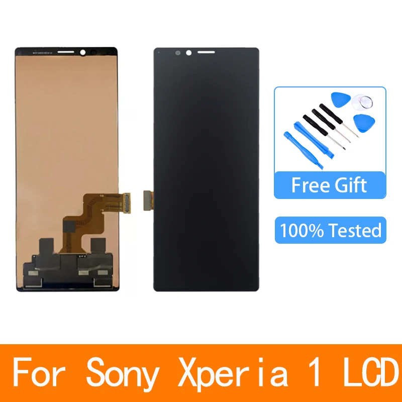 

For Sony Xperia 1 XZ4 J8110 J8170 J9110 LCD Display Touch Screen Digitizer Assembly For Sony X1 1 XZ4 lcd Replacement Accessory