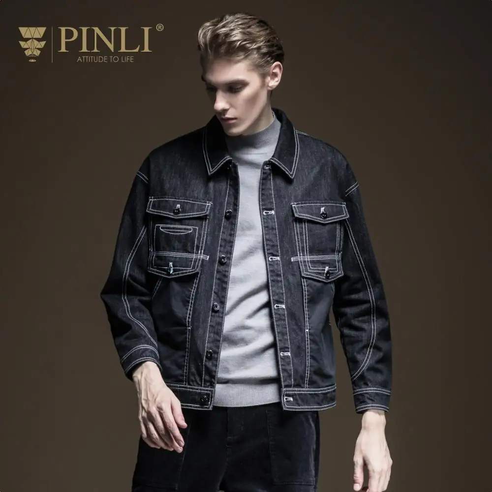 Militar настоящий стандартный без куртки Pinli осень 2019 Новое мужское украшение чистый