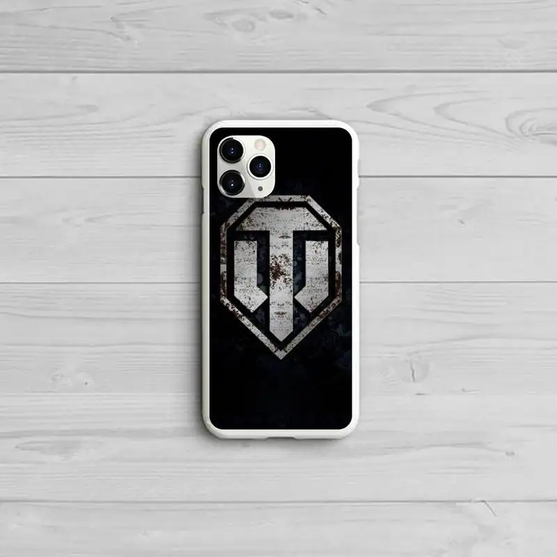 

World Of Tanks game Phone Case Candy Color White for iPhone 11 pro XS MAX 8 7 6 6S Plus X 5S SE 2020 XR