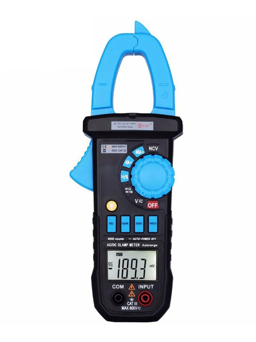 

BSIDE ACM81 True RMS AC Clamp Meter 1mA Auto Range Mini Digital Multimeter V-Alert Current Test Diode Tester With Back Clip